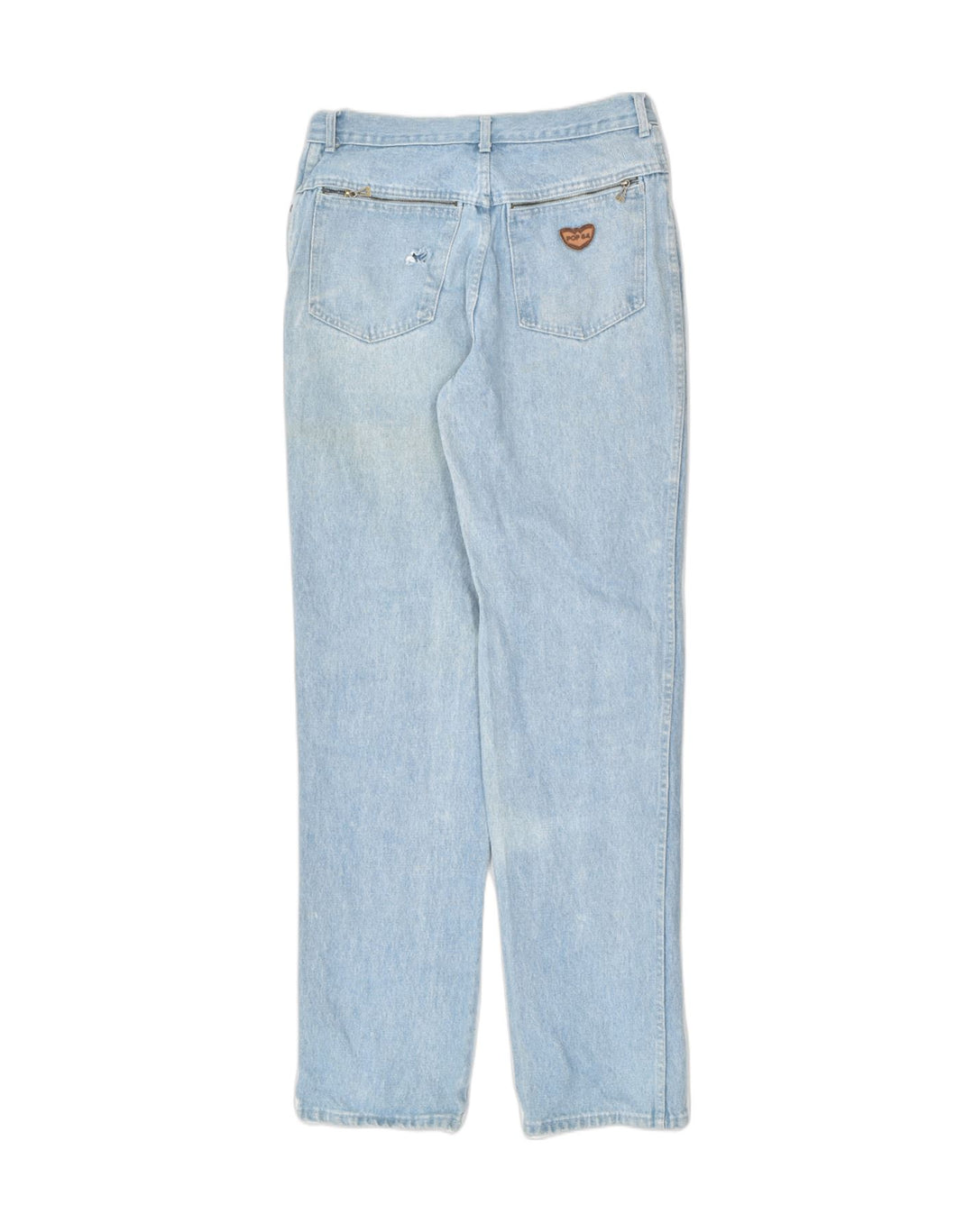 POP 84 Womens Straight Jeans W30 L33 Blue Cotton | Vintage POP 84 | Thrift | Second-Hand POP 84 | Used Clothing | Messina Hembry 