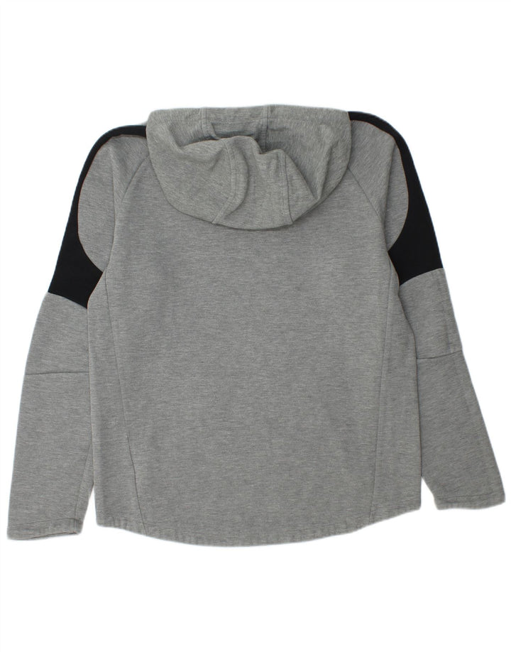 Puma Herre hættetrøje Jumper Medium Grey Colourblock Bomuld
