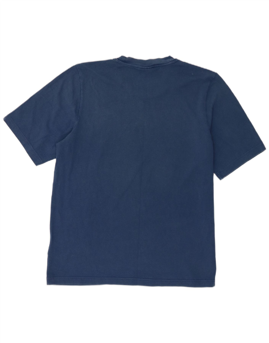 Adidas Herre grafisk T-shirt Top Medium Marineblå Bomuld