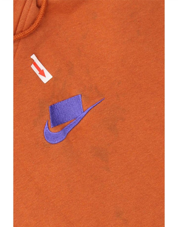 Nike oversized hættetrøje til kvinder DK 14 Medium Orange Bomuld