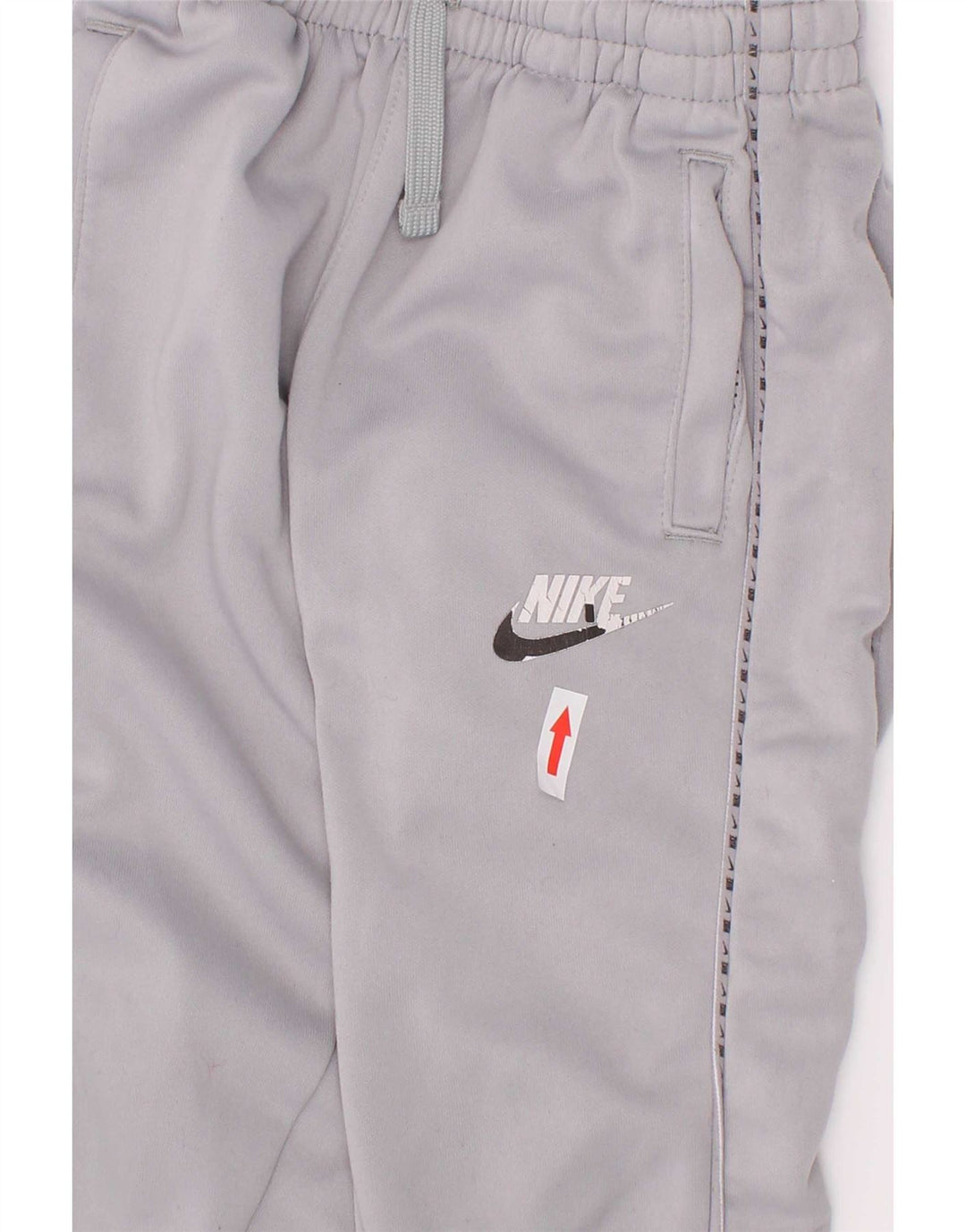 Nike Boys Grafisk træningsdragt Bukser Joggers 4-5 år Lille grå polyester