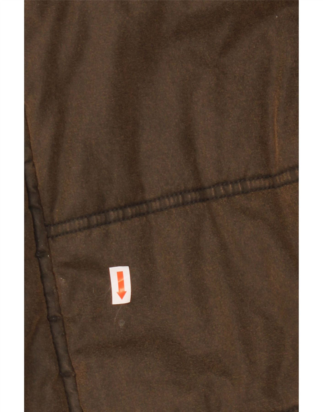 WEIRD FISH Herre Polstret Gilet UK 40 Large Brown Polyester