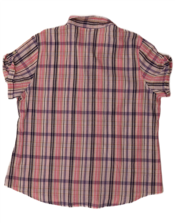 LEE Womens Riders Oversized skjorte UK 18 XL Flerfarvet ternet