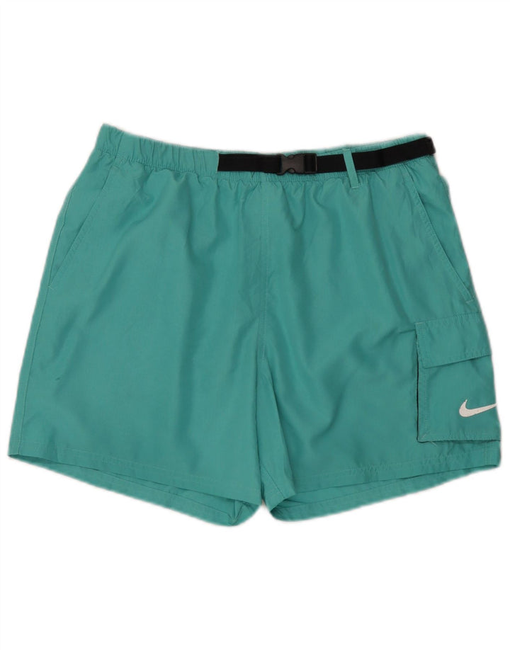 Nike svømmeshorts til kvinder UK 14 Medium Green Polyester