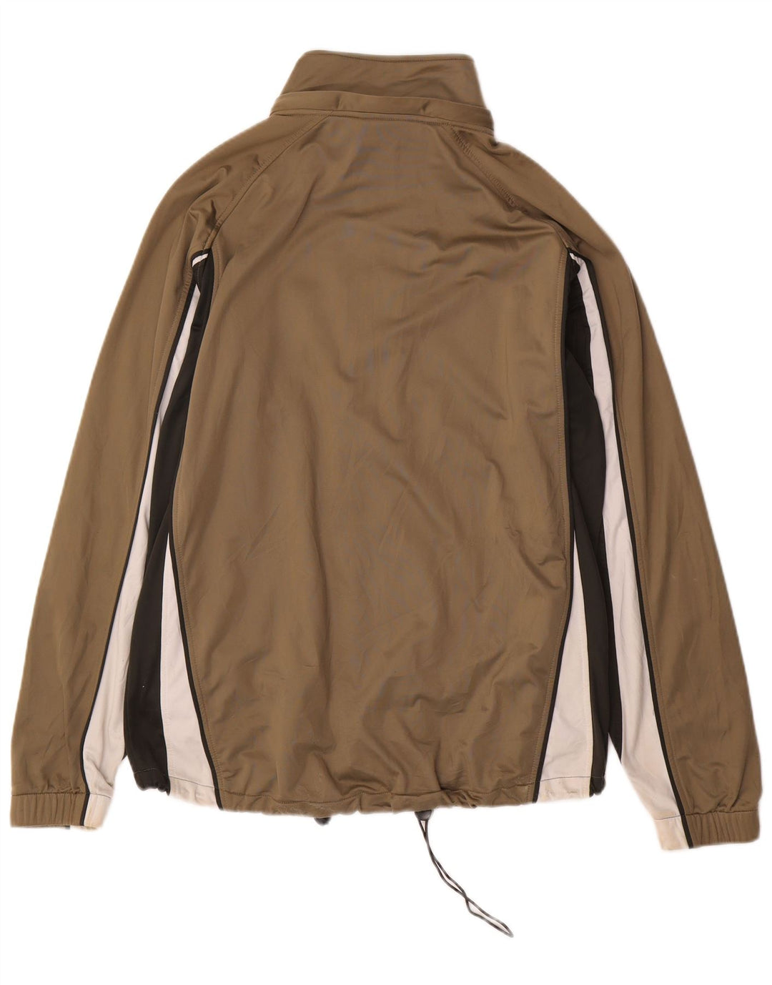 Asics Træningsdragt til mænd Topjakke Medium Khaki Colourblock Polyester