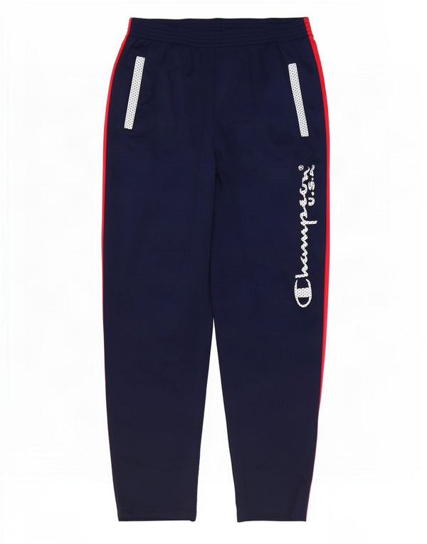Champion Herre grafisk træningsdragt Bukser Medium Navy Blue Colourblock
