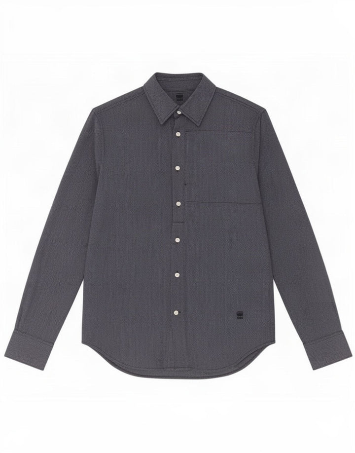 G-Star Herreskjorte Medium Navy Blue Flecked