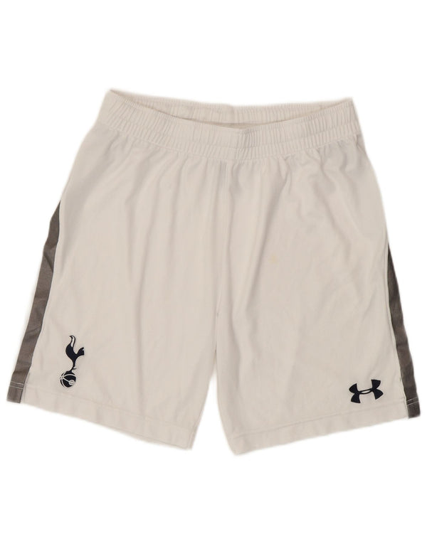 Under Armour Boys Sports Shorts 13-14 år XL Hvid Colourblock Polyester
