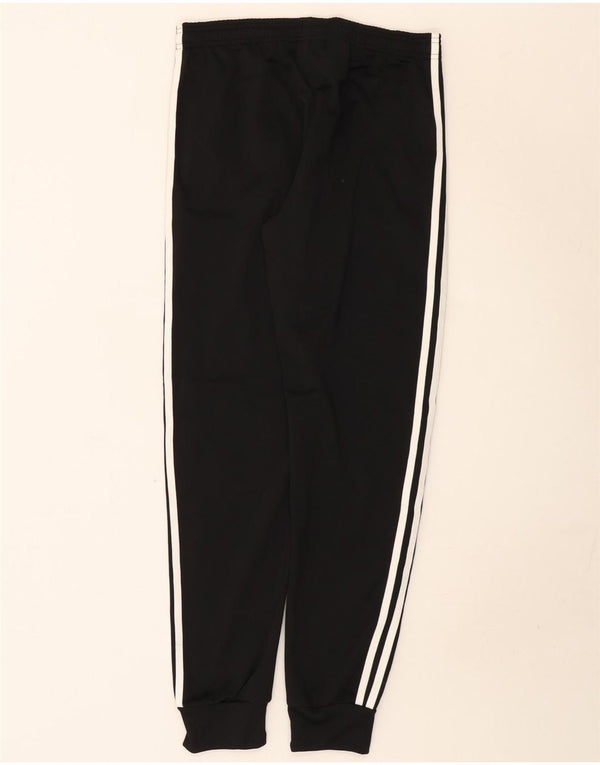 Adidas Drenge Træningsdragt Bukser Joggers 13-14 År Sort Polyester