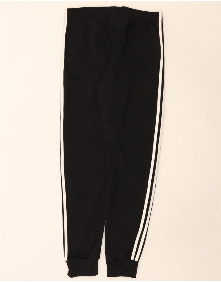 Adidas Drenge Træningsdragt Bukser Joggers 13-14 År Sort Polyester
