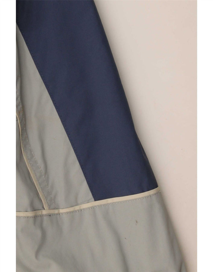 Columbia Herre Loose Fit Pullover Windbreaker Jacket UK 42 XL Navy Blue