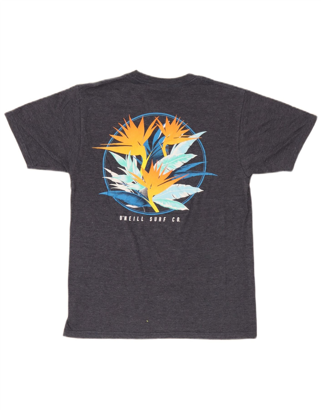 O'Neill Herre Modern Fit Grafisk T-Shirt Top Lille Grå Bomuld