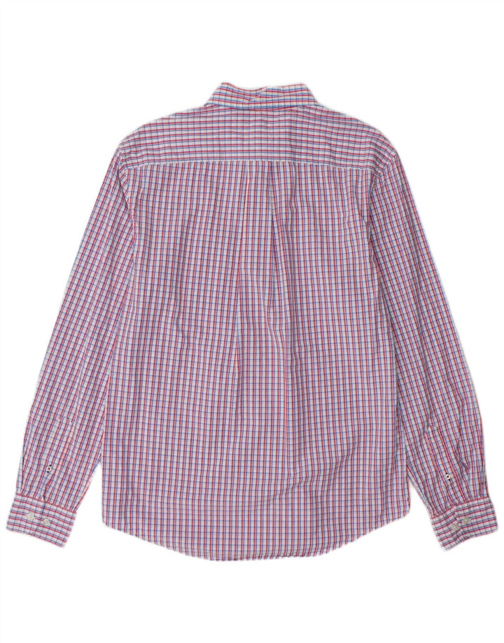 TOMMY HILFIGER Herre 80'er tolags skjorte medium flerfarvet ternet bomuld