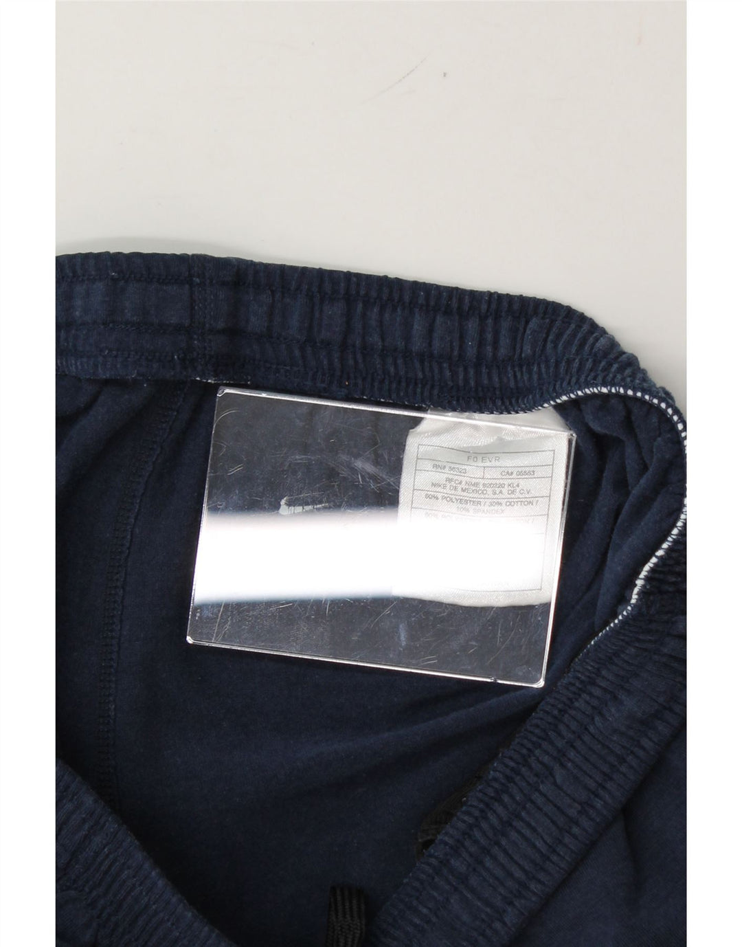 NIKE Womens Tracksuit Trousers UK 12/14 Large  Navy Blue Polyester Vintage Nike and Second-Hand Nike from Messina Hembry 
