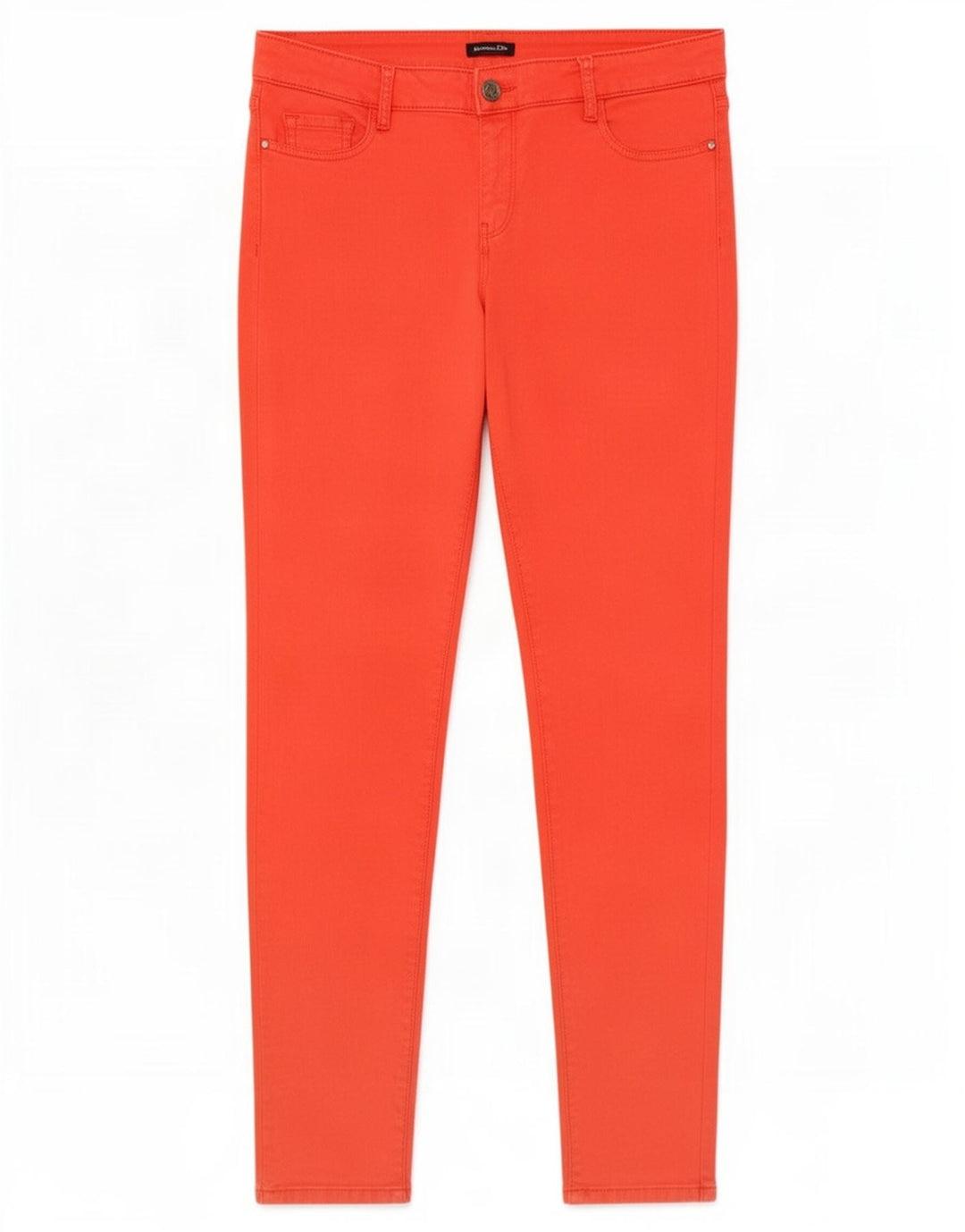 Massimo Dutti Dame Skinny Jeans EU 40 Medium W30 L29 Rød