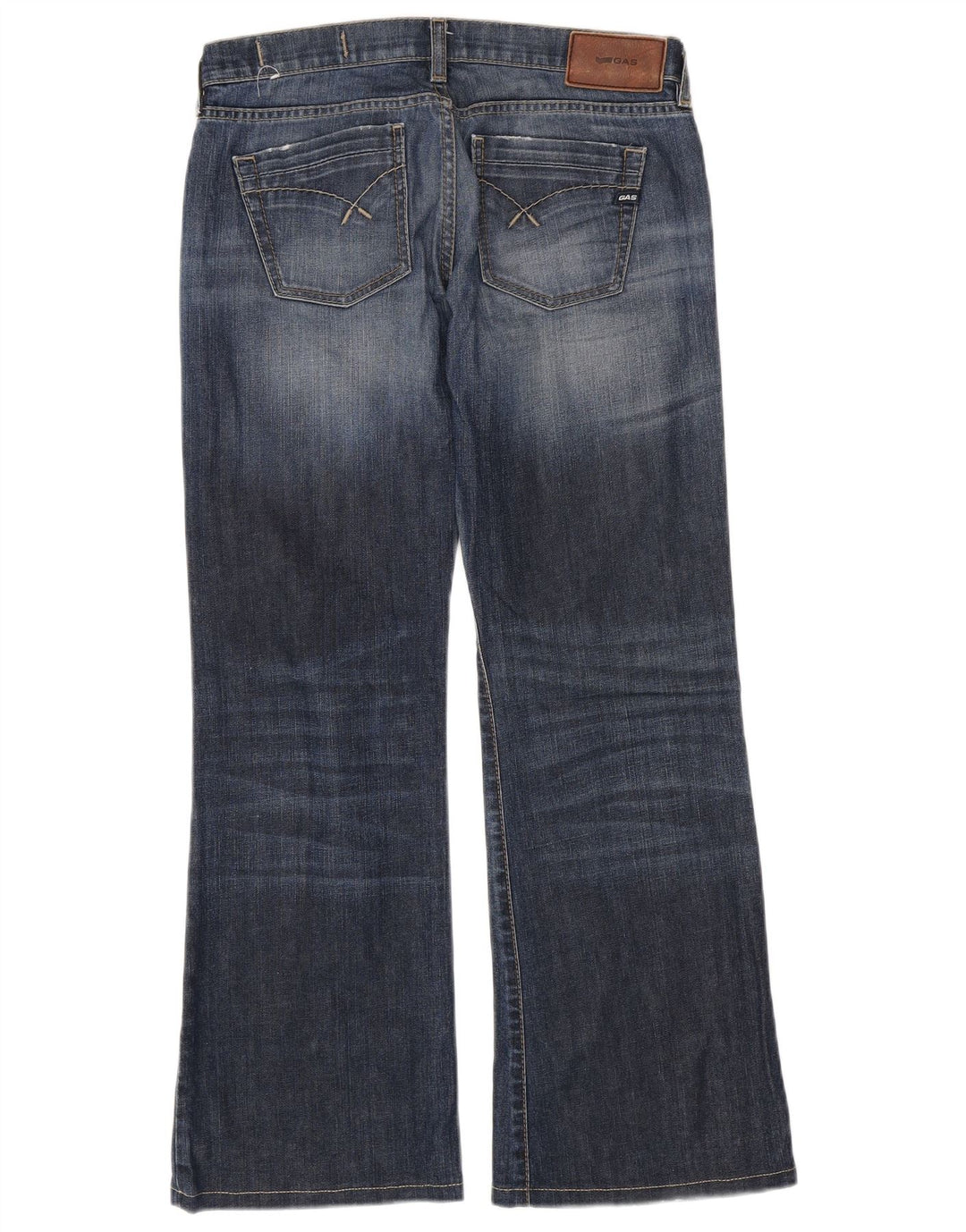Gas Dame Bootcut Jeans W28 L29 Blå Bomuld