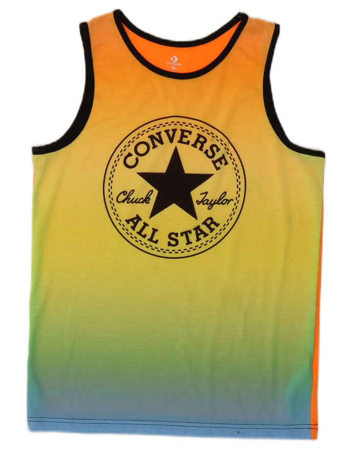 Converse Boys Chuck Taylor Grafisk Vest Top 13-14 år XL Flerfarvet