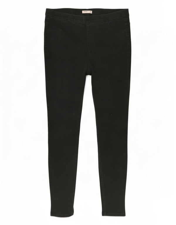 Marks & Spencer Dame Jegging Jeans UK 16 Large W34 L28 Black Bomuld