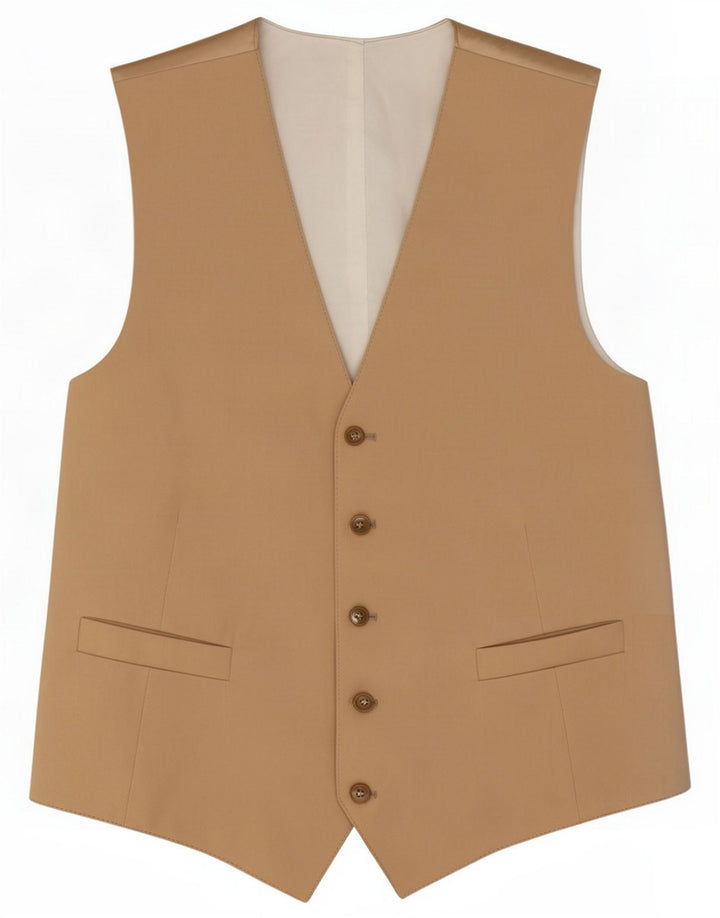Vintage herrevest IT 50 Medium Beige