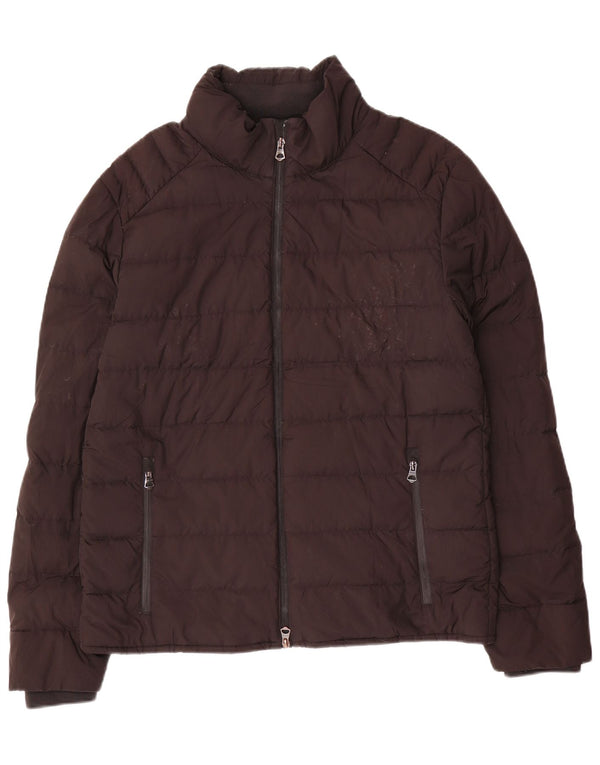 Zara Polstret Herrejakke UK 40 Stor Sort Polyester