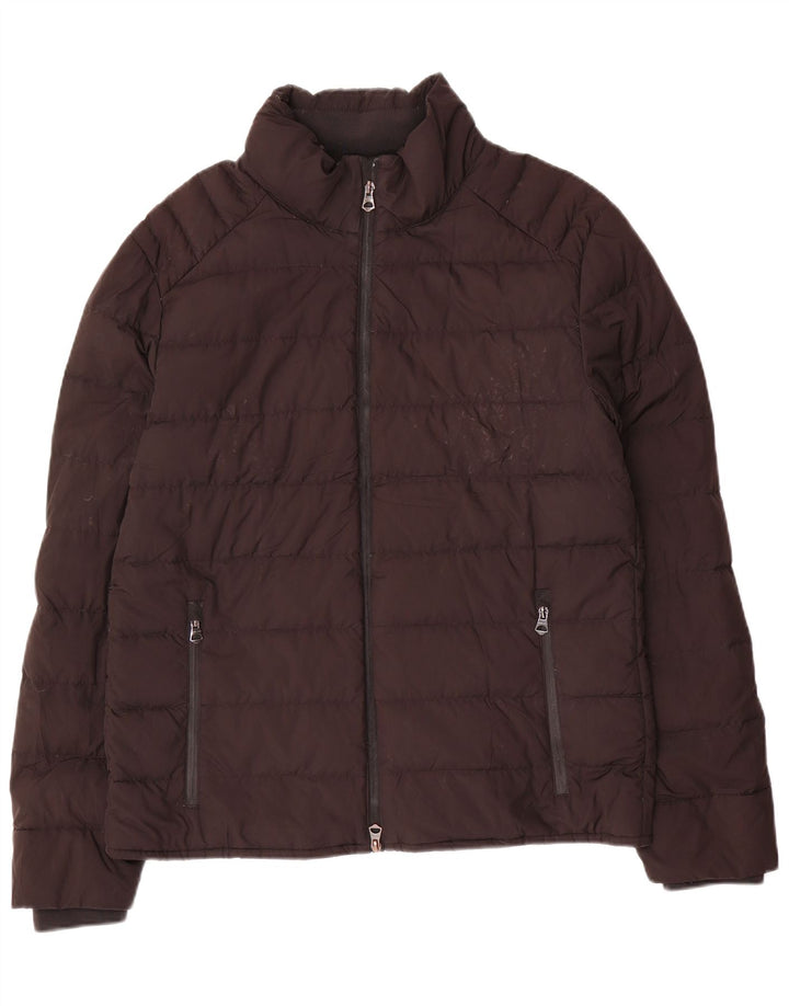 Zara Polstret Herrejakke UK 40 Stor Sort Polyester