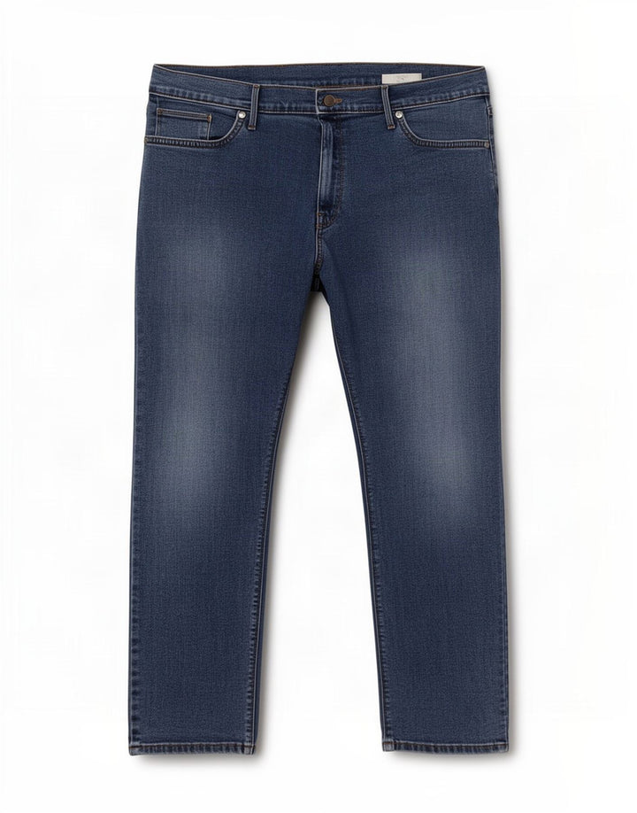 Marks & Spencer Herre Slim Jeans W38 L29 Blå Bomuld
