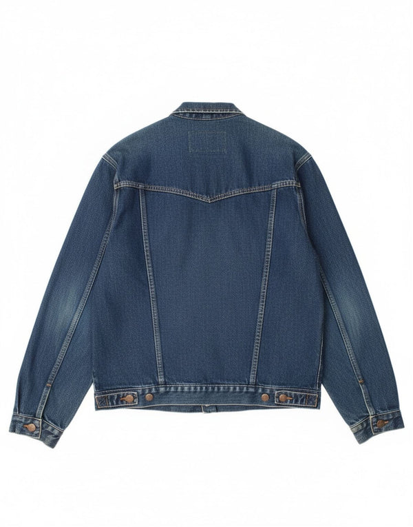 Wrangler Herre denimjakke UK 38 Medium Blue Cotton