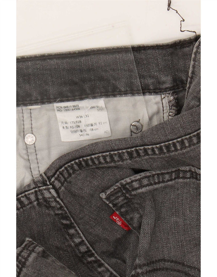 Levi's Straight Jeans til mænd W36 L29 Grå