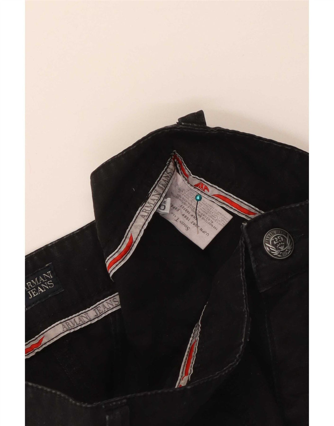 Armani Jeans Chino Shorts til kvinder W30 Medium Sort