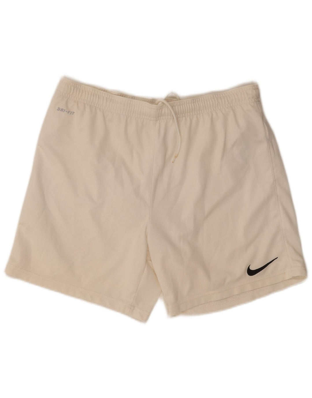 Nike Herre Dri Fit Sportshorts Medium White Polyester