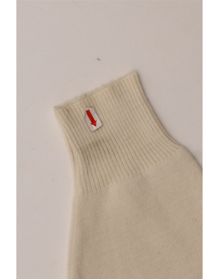 Il Granchio Herre Crew Neck Jumper Sweater Medium Off White Uld