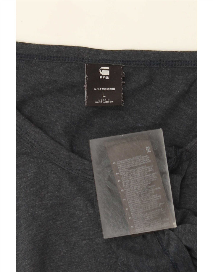 G-Star Herre T-Shirt Top Stor Marineblå Bomuld