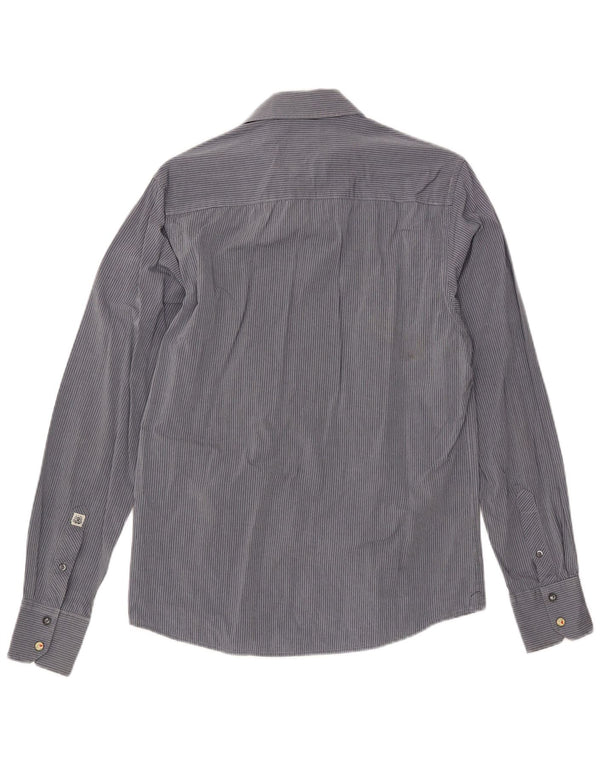 SCOTCH & SODA Herreskjorte Medium Blue Pinstripe