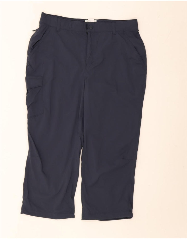 L.L.Bean Herre Cargo Capri Bukser Medium W32 L22 Marineblå Nylon