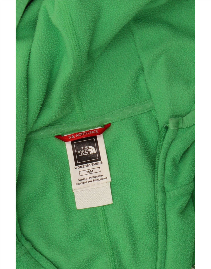 The North Face Fleecejakke med hætte til kvinder UK 14 Medium Green Polyester
