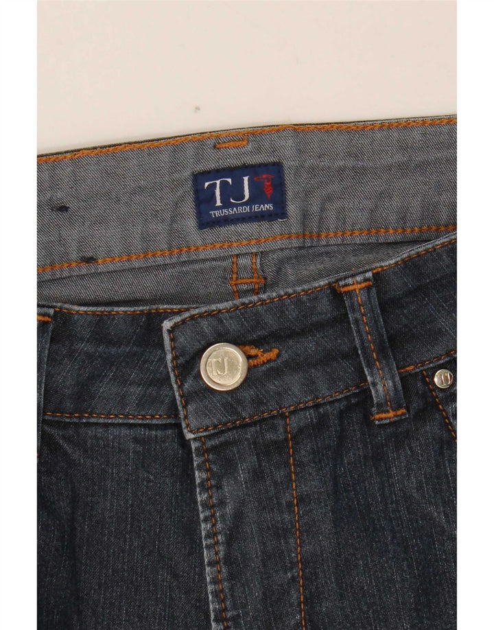 Trussardi Dame Slim Jeans W28 L28 Blå Bomuld