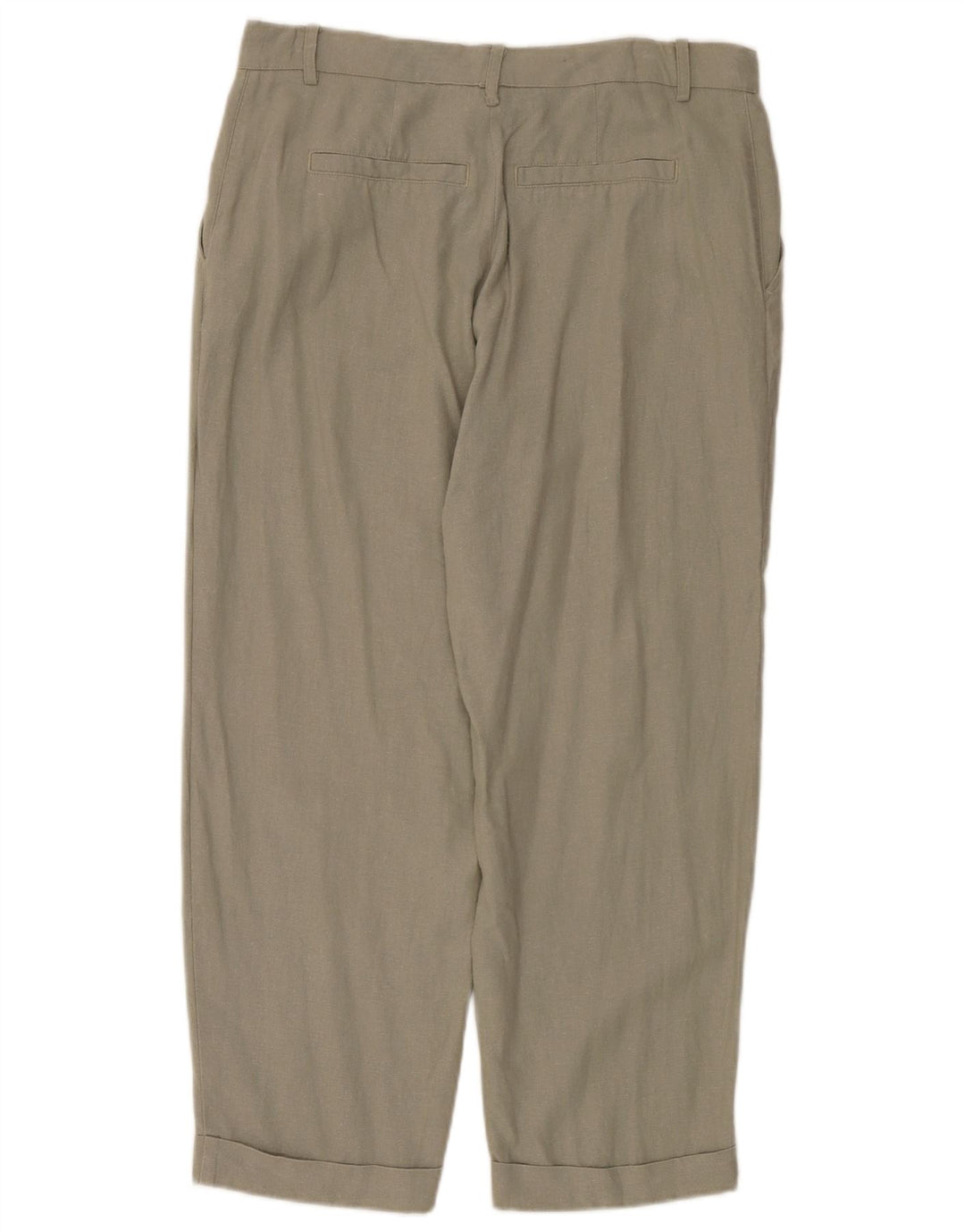Zara Lige Chinobukser til kvinder EU 40 Medium W30 L27 Khaki