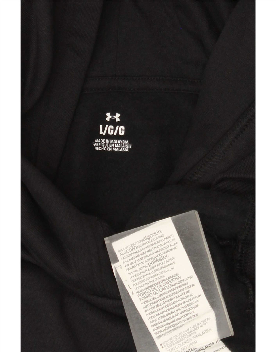 Under Armour Herre hættetrøje Jumper Stor marineblå bomuld