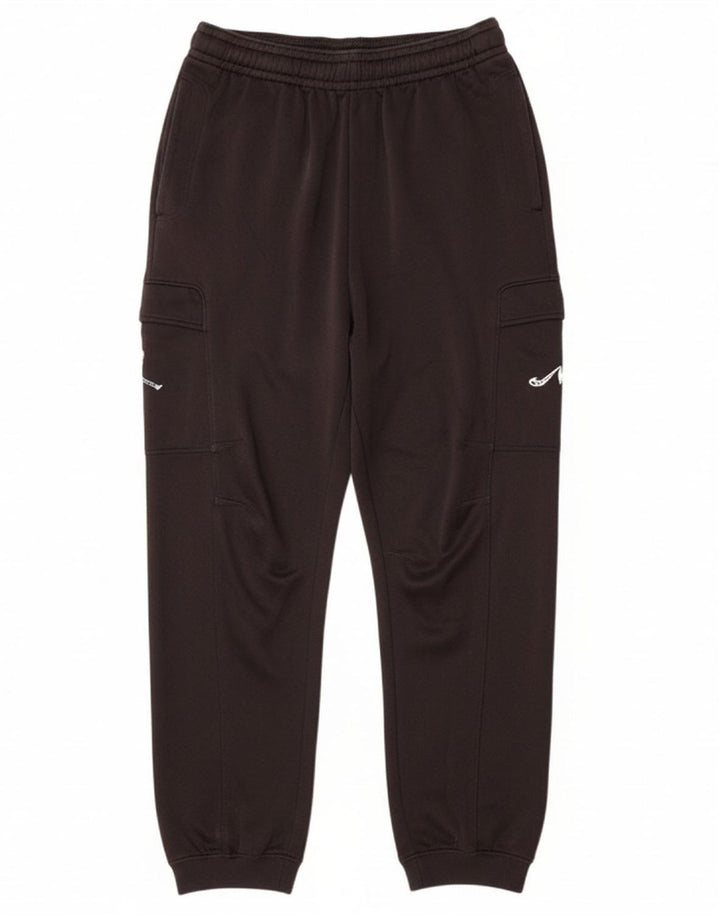 JORDAN Mens Graphic Cargo Tracksuit Trousers Joggers Medium  Black