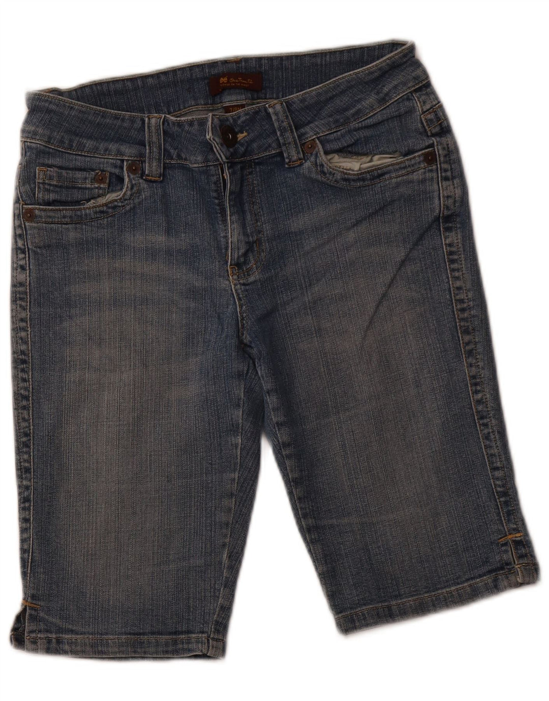 LEE Dame denim Shorts US 7/8 Medium W28 Blå Bomuld