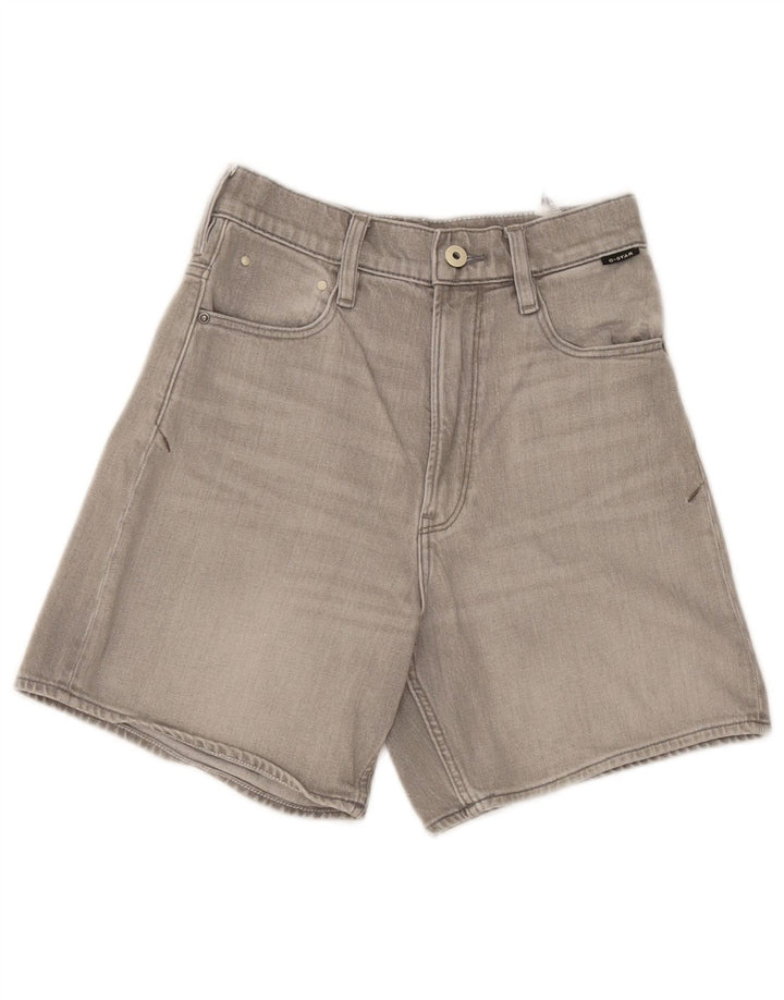 G-Star denimshorts til kvinder W28 mellemgrå bomuld
