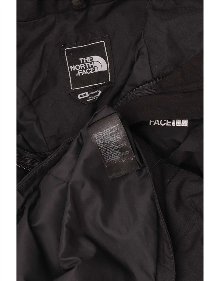 The North Face Dame Hooded Windbreaker Jacket UK 14 Medium Black Nylon