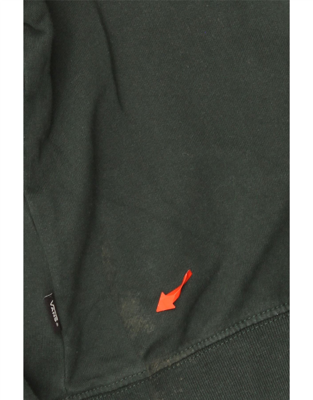 Vans Grafisk hættetrøje til mænd XL Grøn bomuld