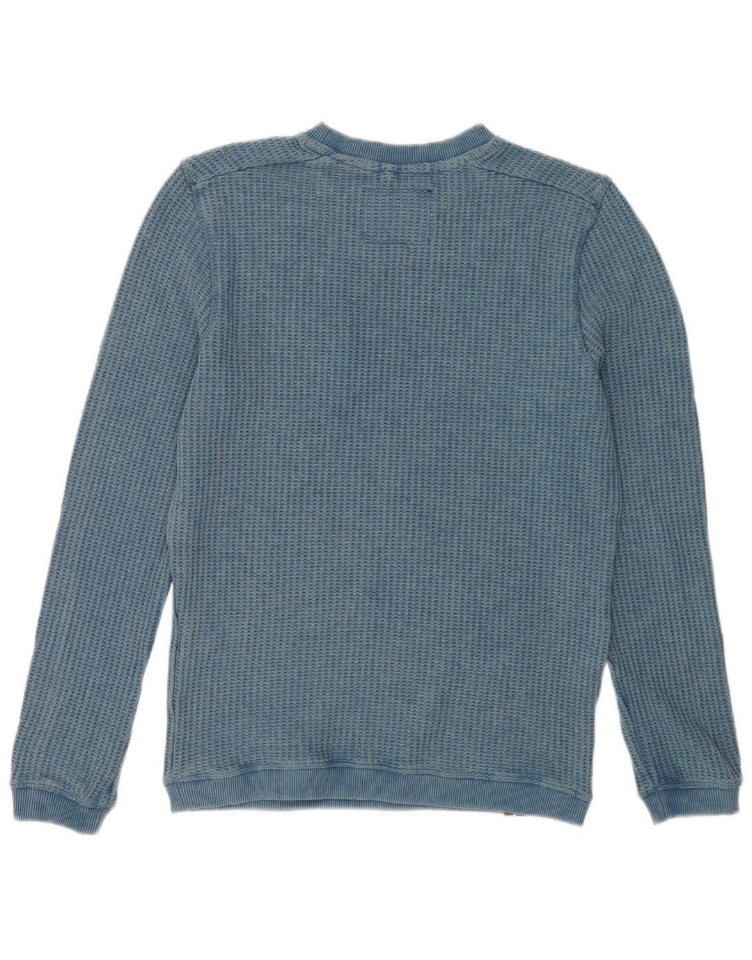 Weird Fish Herre Sweatshirt Jumper Lille Blå Bomuld