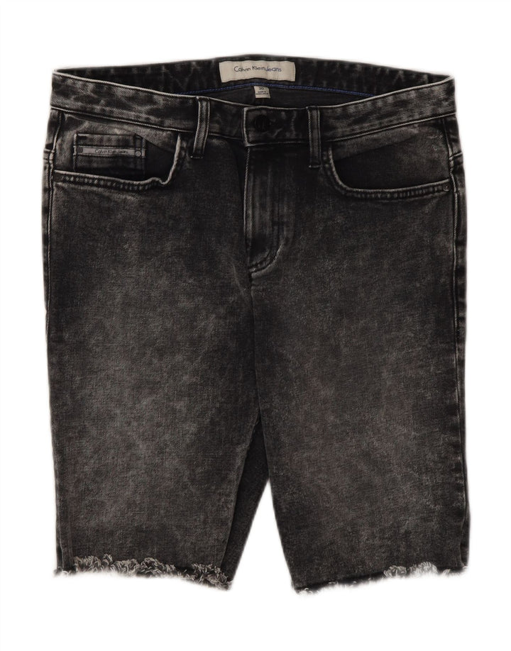 Calvin Klein Herre Denim Shorts W30 Mellemgrå Bomuld
