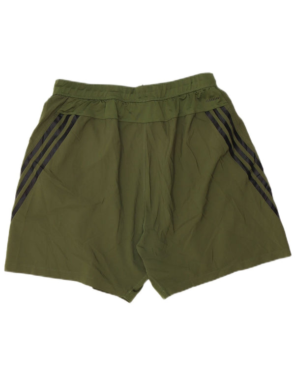 ADIDAS Aeroready Sportsshorts til mænd XL Grøn polyester