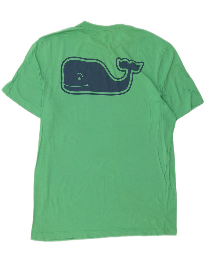 VINEYARD VINES Herre grafisk T-shirt Top Lille grøn bomuld