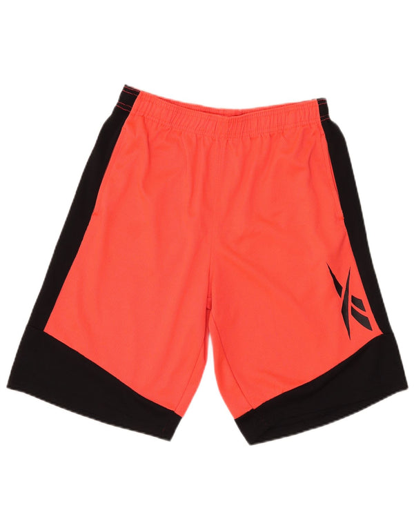 Reebok Boys Graphic Sports Shorts 15-16 år Orange Colourblock
