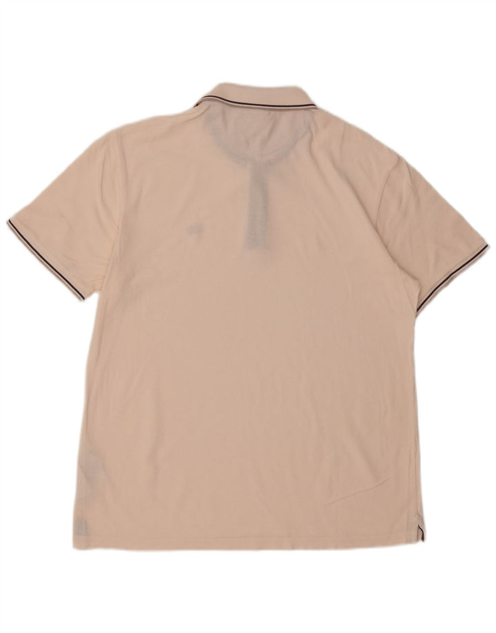 Champion herre poloskjorte stor beige bomuld