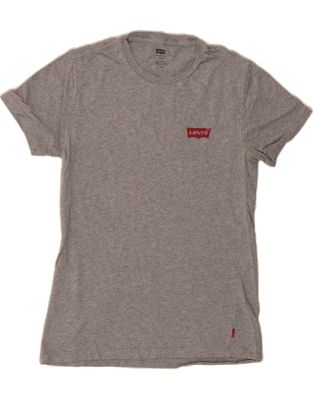 LEVI'S Mens T-Shirt Top Small Grey Vintage Levi's and Second-Hand Levi's from Messina Hembry 